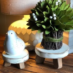 Rustic Pedestal Risers